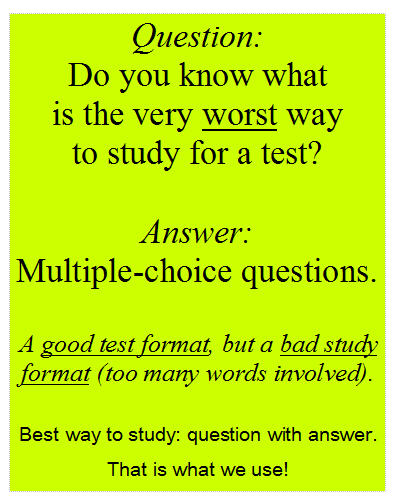 study practice test questions for the California private patrol oprator licnse test